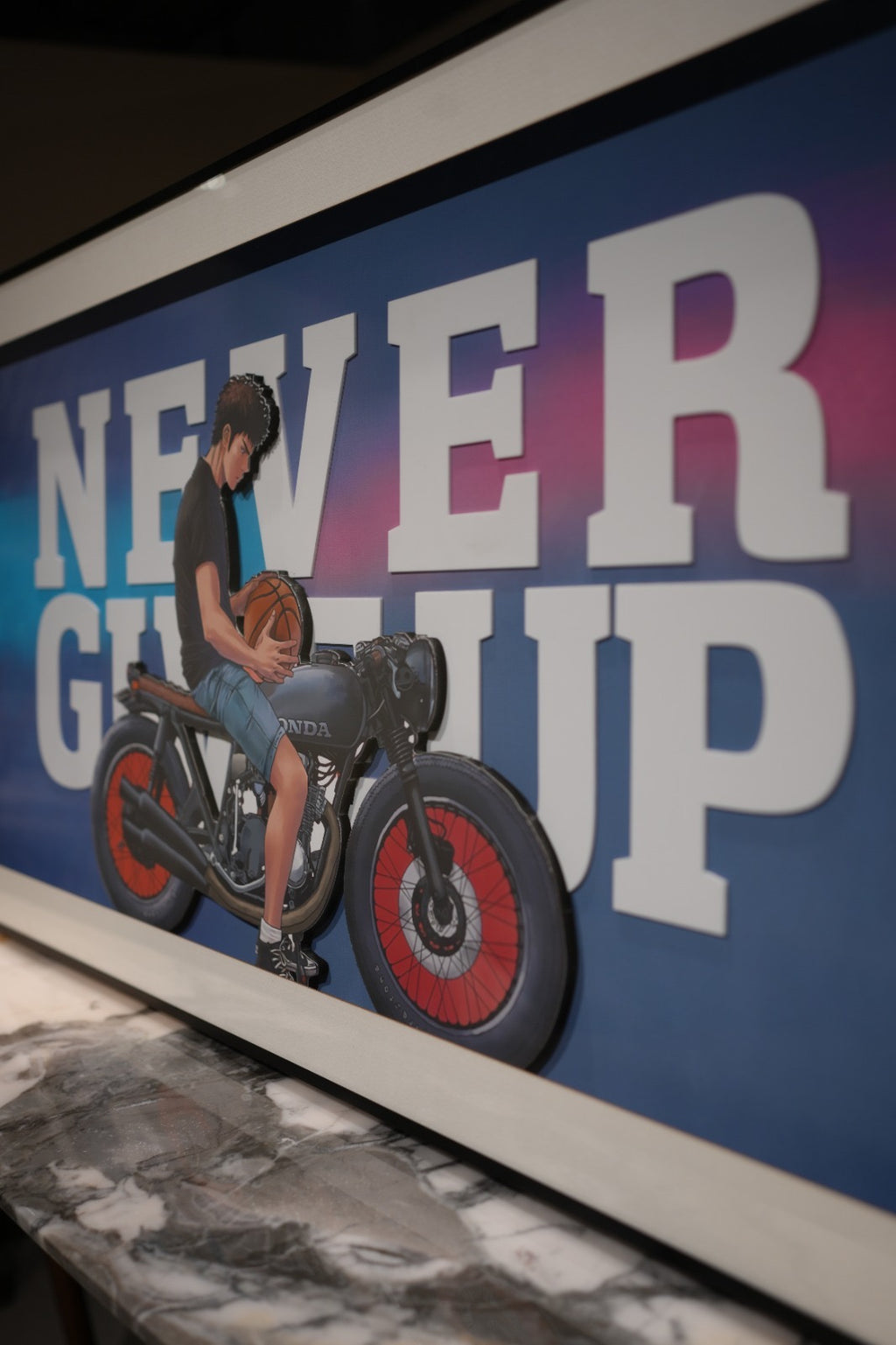 Never Give Up SK-MOT-001