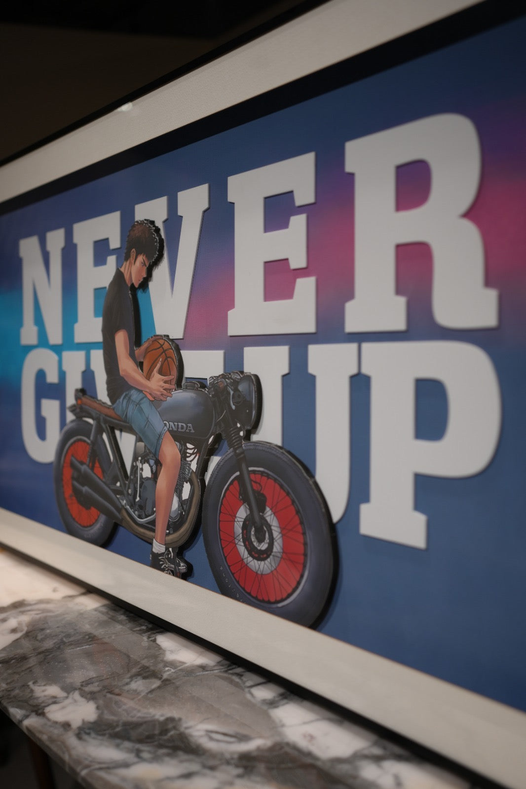 Never Give Up SK-MOT-001