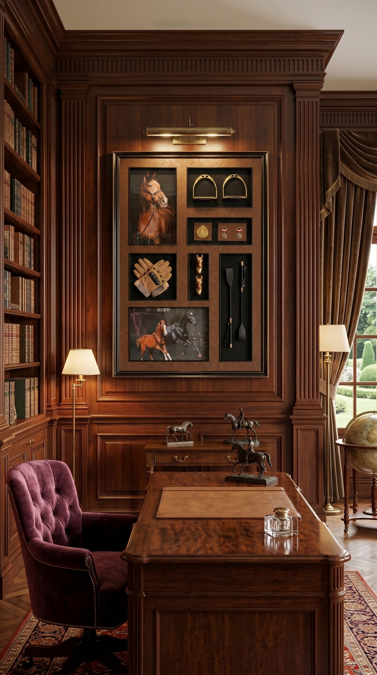 Horse Equestrian Prestige Frame SK-EQU-001