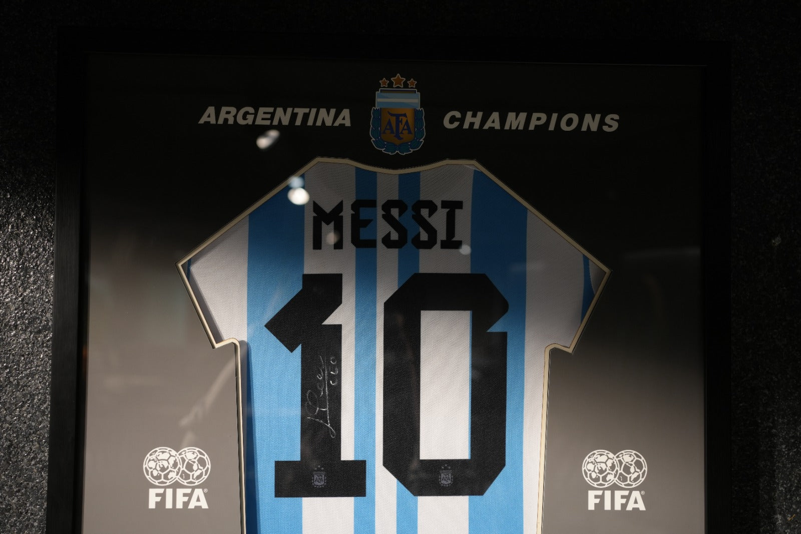 Messi Argentina Champions Frame SK-FBL-001