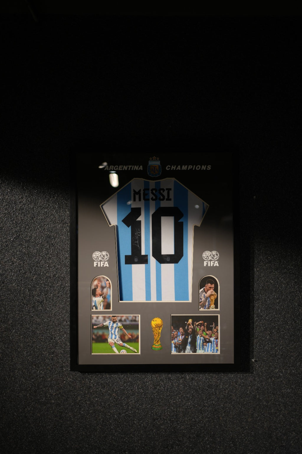 Messi Argentina Champions Frame SK-FBL-001