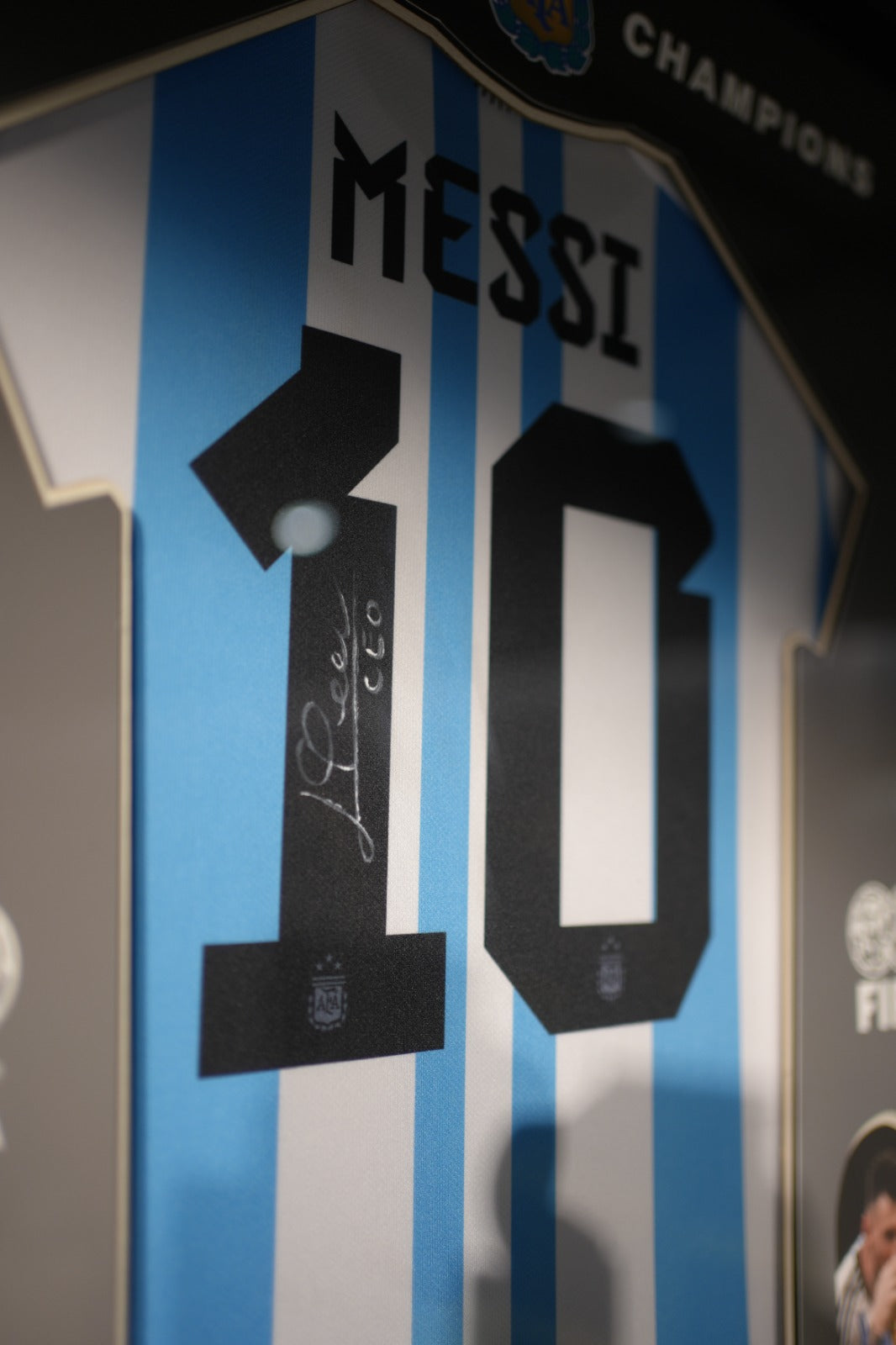 Messi Argentina Champions Frame SK-FBL-001